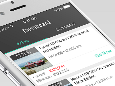 Car Auction App