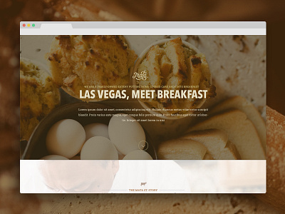 Mata St. Website WIP food layout one page restaurant ux web ui wip