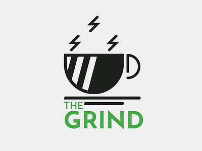 The Grind - Thirty Logos Challenge #2 branding coffee coffee shop cup logo minimal thirty logos vector