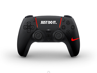 New concept designs for the DualSense PS5. Nike black concept dualsense dualshock fun nike playstation5 sport