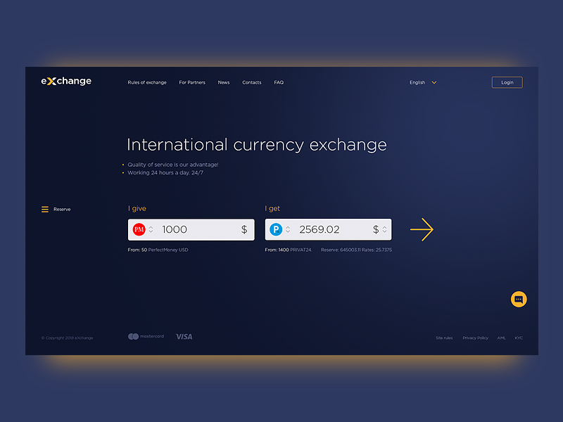 currency exchange websites