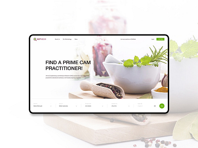 GetMedix. Landing page app doctor find landing landing page medic medical medical app minimal portal search sletch ux ux ui design web