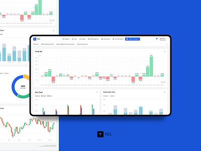 Graphs. FDC - CRM for trading platform.