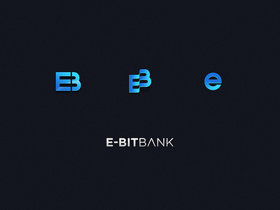 E-BIT BANK Logotype bank banking bit brand branding logo logotype