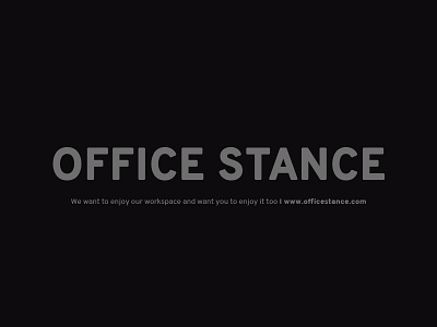 Office Stance black bold logo