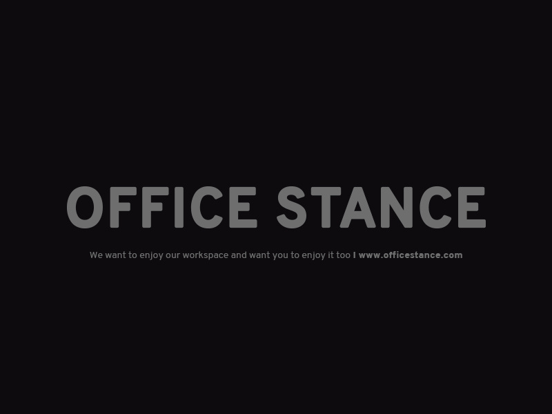 Office Stance By Kim Vestergaard On Dribbble