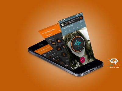 Listenapp keep your communication safe app animation app app design ui ui kit user experience user interface ux