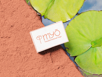 MYO Transformational Yoga 2020 2d brand branding business card businesscard design italy logo logodesign lotus lotus flower vector yoga