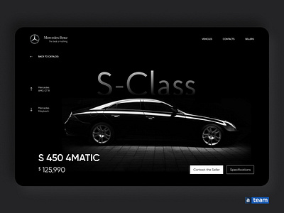 Mercedes catalog concept brand branding car cars catalog design figma online shop online store ui ui design uidesign uiux ux uxui web webdesign