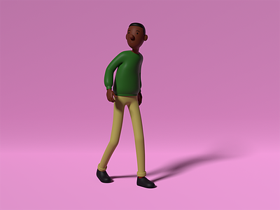 Character Idea 3d illustration 3d work animation blender character shout out