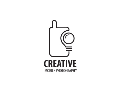 Creative Mobile Photography creative idea logo mobile photography