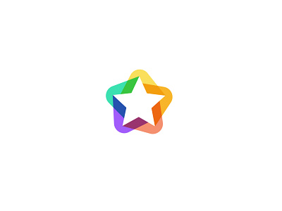 Collaboration Logo (For sale) abstract best performance branding collaboration colorful dynamic for sale unused buy group logo logo design modern logo performance star top performance transparancy