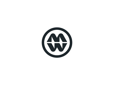 M W mark branding for sale unused buy icon logo logodesign logomark m mark w wordmark