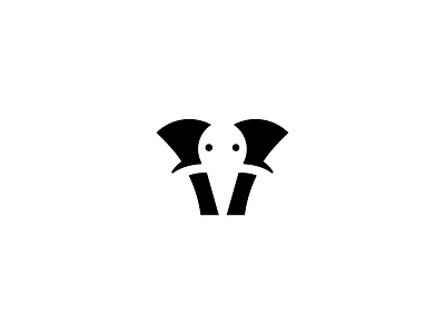 Elephant Logo animal branding elephant for sale unused buy logo minimal negative space