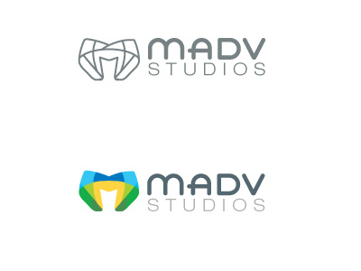 Madv Studios2 app developer icon line logo m mobile