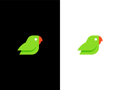 Parrot Logo (SOLD) animal bird branding design icon illustration india kaktua logo minimal mitthu parrot tota