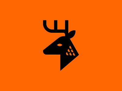 Deer (SOLD) animal animal logo branding deer forest graphic design icon illustration logo nature ui vintage