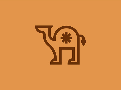 Camel animal camel creature desert dubai for sale unused buy graphic design icon illustration logo logotipo minimal thar