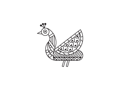 Peacock bird handcraft handicraft handmade logo peacock
