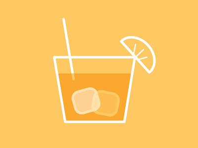 Cocktail cocktail icon line simple