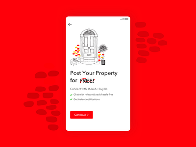 Post property_Ideation app concept design design app ideation illustration ui ux