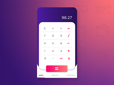 Daily UI #004 - Calculator calculator dailyui dailyui004 design love