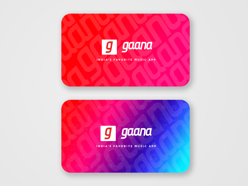 Visiting card_Gaana sample design gaana business card visitng card