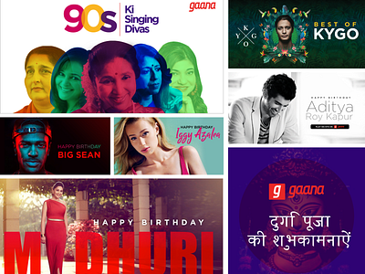 Gaana's Visual work