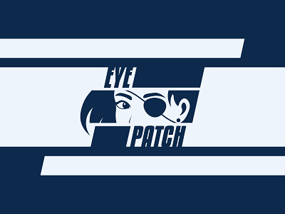 Eyepatch Concept Logo. concept design dribbble eye eyepatch logo negative space negative space logo patch