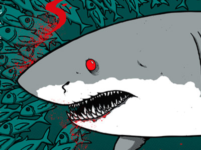 Pixies gigposter - San Jose 14' best coast gigposter pixies san jose shark the pixies