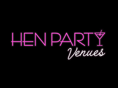 Hen Party Venues Logo art direction art direction design branding campaign design icon icons illustration logo print typography