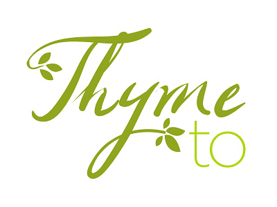 Thyme To Logo design logo