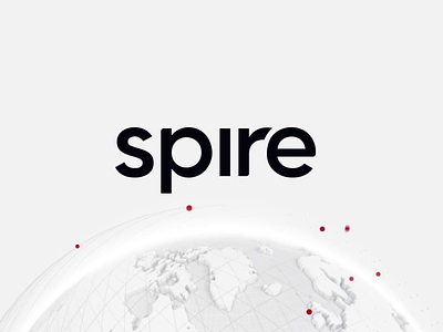 Spire Logo brand identity branding globe gradients logo satellite spire sub brands website