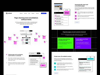 Similar.ai Website Design branding bright color grid platform saas seo website