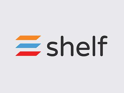 Shelf Logo Design brand identity content logo saas shelf