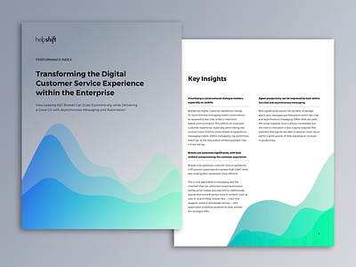 Benchmark Report ebook gradient report saas san francisco whitepaper