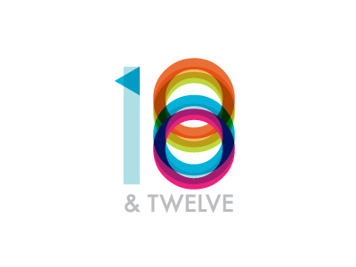 18 & 12 brand branding colors design identity logo