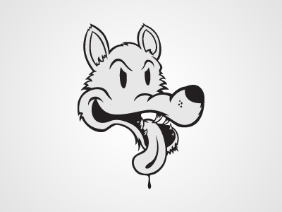 Werewolf character illustrator vector werewolf