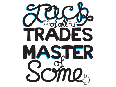 Jack Type illustration typography vector