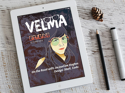 Velma App app art direction design publication