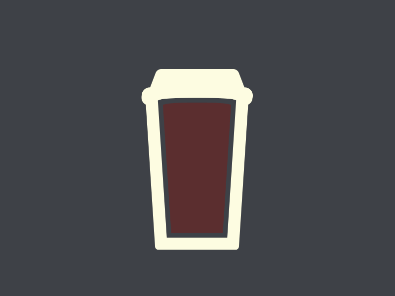 Workin' for the Weekend! animated animated gif beer coffee gif hirethedork iconography illustration