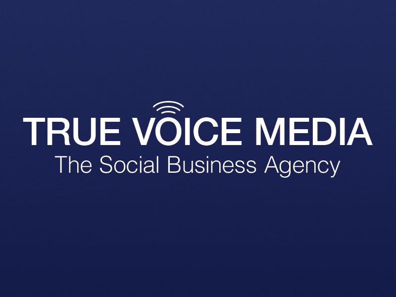 True Voice Media | Logo Refresh branding hirethedork logo rebrand redesign true voice media tvm update