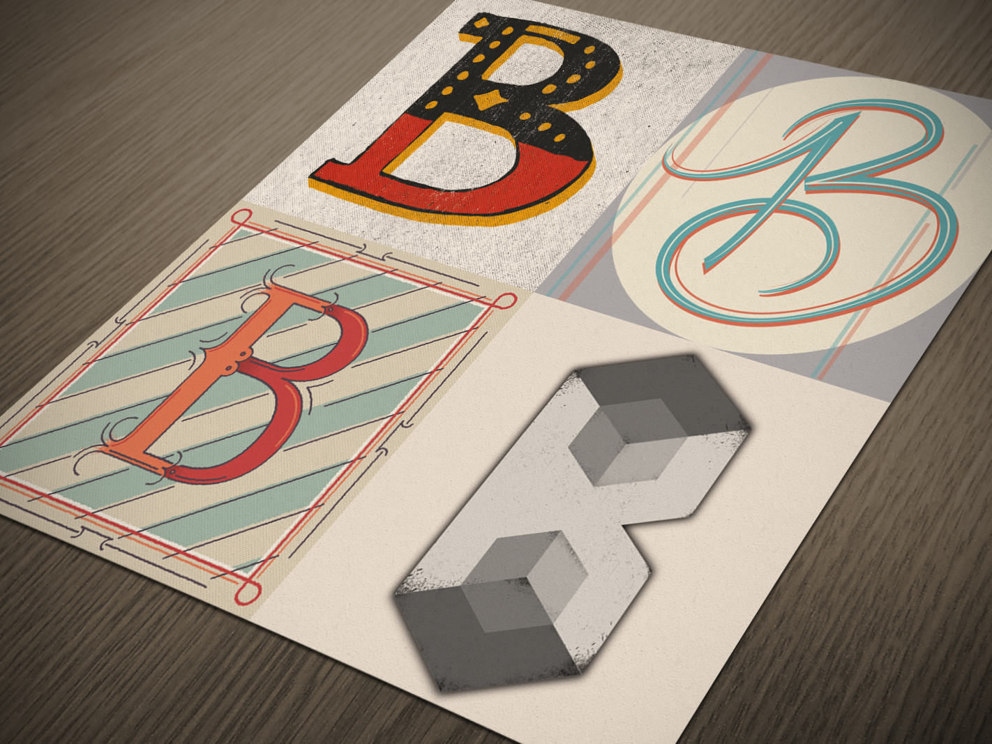 Letter Challenge | B By Mike Meulstee On Dribbble