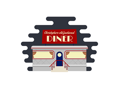 Illustration | Diner diner eatery food illustration illustrio shop vector