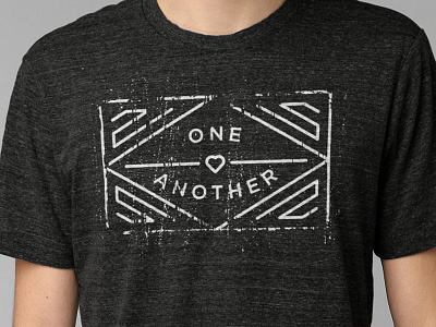 Tshirt | One Another badge christian hirethedork love ministry phldesign tee tshirt