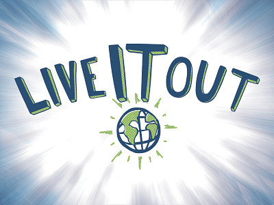 Logo | Live It Out earth kids min logo mission phldesign