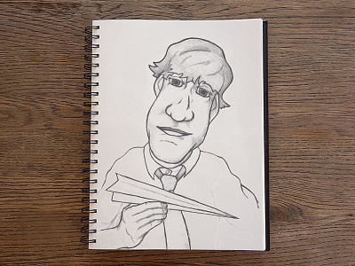 #tbt - Jim Halpert character drawing john krasinski phldesign sketch tbt