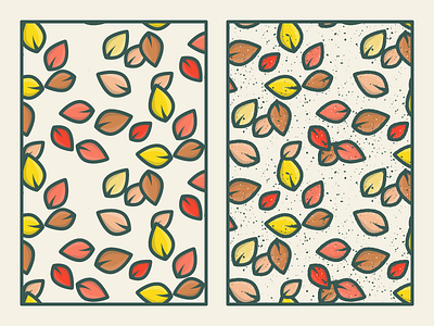 Oh, its coming.... autumn fall illustration leaves pattern phldesign