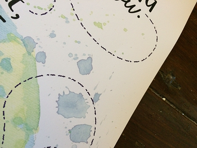 Here's a little sneak peek of something lettering lines poster print quote typography water color watercolor