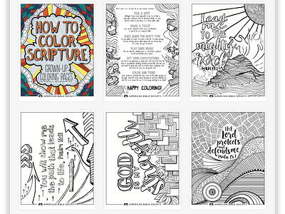 Scripture Coloring Pages By Mike Meulstee On Dribbble